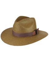 Bailey Men's Bog Quade Raindura Outback Straw Western Fashion Hat