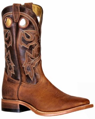 Boulet Men's Wide Square Toe Western Boots