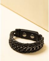 Moonshine Spirit Men's Metal Inlay Cuff Bracelet