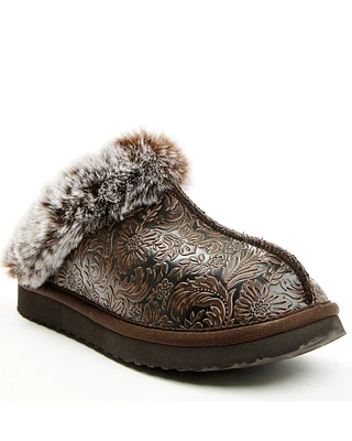 Very G Women's Lolly Embossed Slippers