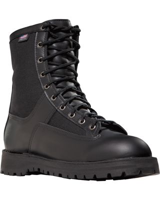 Danner Men's Black Acadia 8" Work Boots - Round Toe