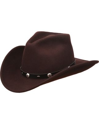 Silverado Men's Rattler Crushable Felt Western Fashion Hat