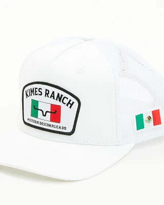Kimes Ranch Men's Mexico Logo Patch Ball Cap
