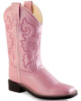 Old West Girls' Western Boots - Square Toe