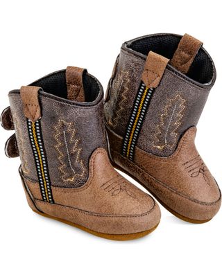 Old West Infant Boys' Poppet Boots - Round Toe