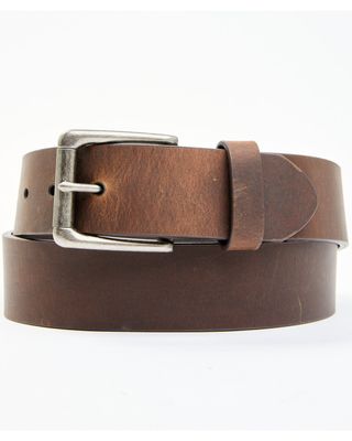 Hawx Men's Brown Casual Bomber Leather Belt