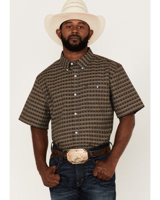 Rank 45 Men's Steer Small Plaid Short 