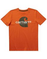 Carhartt Boys' Woodgrain C Short Sleeve T-Shirt
