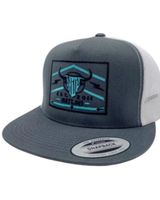 Salty Rodeo Men's The Turquoise Embroidered Lightning Steerhead Mesh-Back Ball Cap