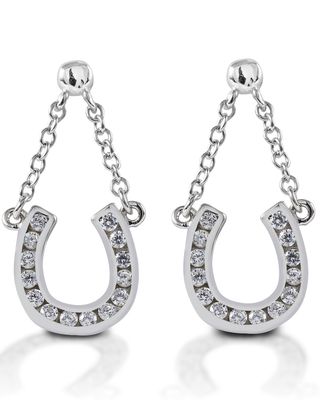 Kelly Herd Women's Horseshoe Dangle Earrings