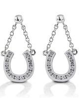 Kelly Herd Women's Horseshoe Dangle Earrings