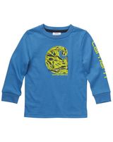 Carhartt Toddler Boys' Fishing Logo Graphic Long Sleeve T-Shirt