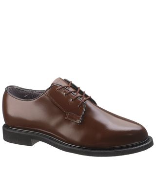 Bates Women's Brown Leather Oxford Shoes