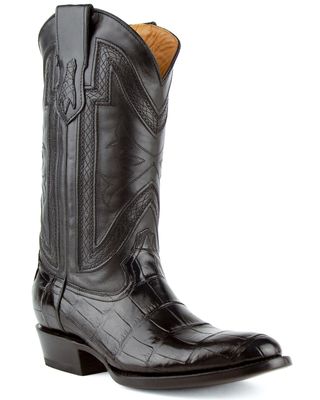 Ferrini Men's Alligator Belly Exotic Western Boots - Medium Toe
