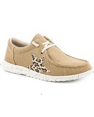 Roper Women's Hang Loose Casual Shoes - Moc Toe
