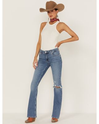 Free People Women's Carmen Vintage Indigo Flare Jeans