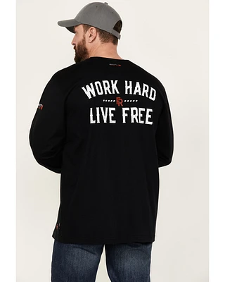 Ariat Men's FR Work Hard Live Free Long Sleeve T-Shirt