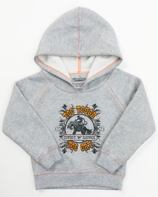 Cowboy Hardware Toddler-Boys' Too Tough To Cry Hooded Sweatshirt