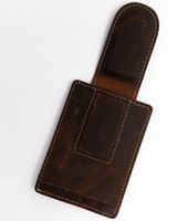 Cody James Men's Boot Stitch Money Clip Leather Wallet