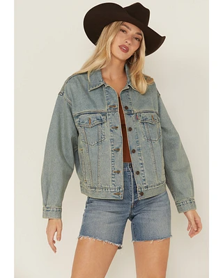 Levi's Women's 90s I Told You So Light Wash Denim Jacket