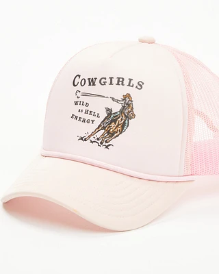 Shyanne Women's Cowgirls Wild As Hell Energy Ball Cap