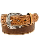 Ariat Men's Croc Floral Tabs Belt