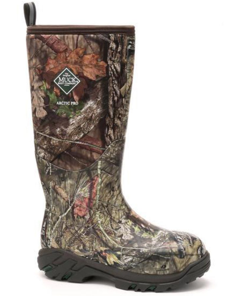 Muck Boots Men's Arctic Pro Mossy Oak Rubber - Round Toe