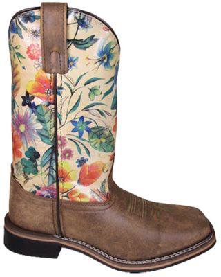 Smoky Mountain Women's Blossom Western Boots - Broad Square Toe