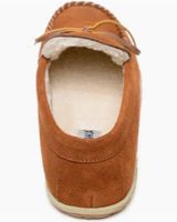Minnetonka Men's Brown Taft Slippers - Moc Toe