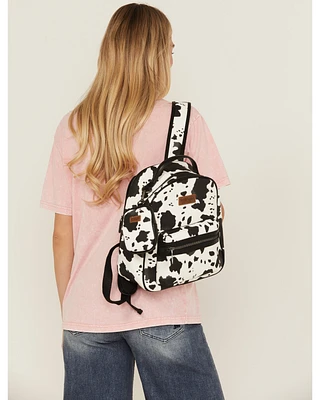 Wrangler Women's Cow Print Backpack