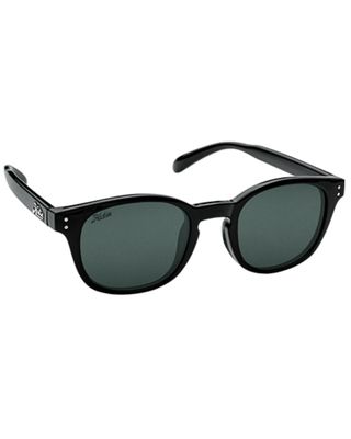 Hobie Wright Shiny Black & Gray PC Polarized Sunglasses