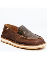 RANK 45® Women's Amberlin Textured Print Pull On Casual Shoe - Moc Toe