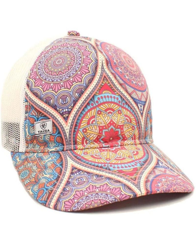 Ariat Women's Medallion Print Ball Cap