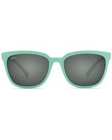 Hobie Women's Monica Aqua Satin & Grey Polarized Sunglasses