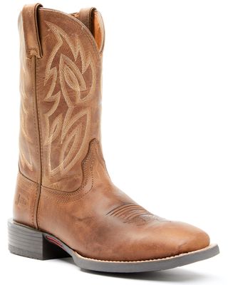 Justin Men's Dusky Brown Canter Cowhide 