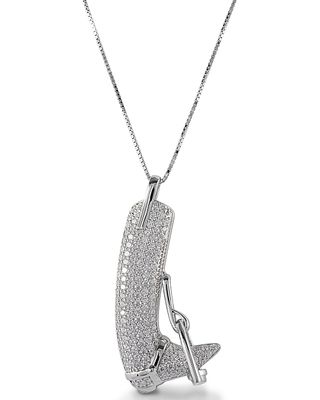 Kelly Herd Women's Pave English Riding Boot Necklace