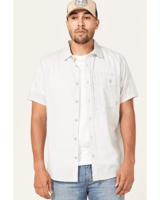 Brothers & Sons Men's Performance Short Sleeve Button-Down Western Shirt