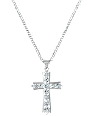 Montana Silversmiths Women's Round Brilliance Cross Necklace