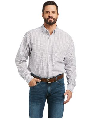 Ariat Men's Jollybrook Southwestern Geo Print Long Sleeve Western Shirt