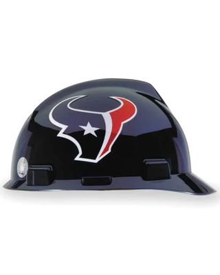 MSA Men's Houston Texans VGard Hard Cap Work Hard Hat