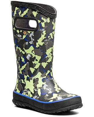 Bogs Boys' Camo Texture Rainboots