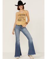 Cleo + Wolf Women's Everybody Deserves Another Shot Gold Graphic Tank