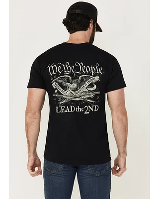 Buckwear Men's NRA We Plead The 2nd Short Sleeve Graphic Shirt
