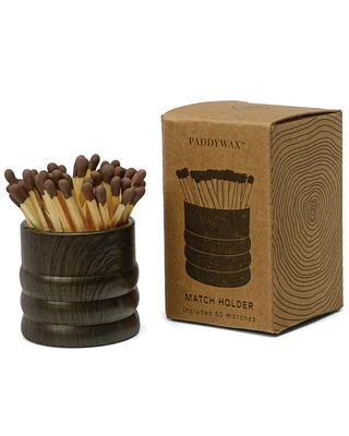 Paddywax Ceramic Wood Match Holder