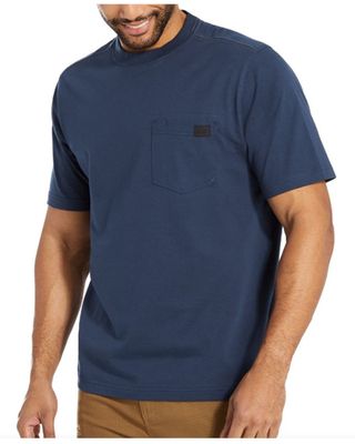 Wolverine Men's Solid Guardian Long Sleeve Work Pocket T-Shirt