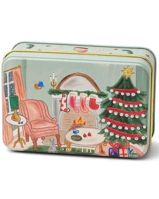 Paddywax Illustrated Holiday 5oz Candle Tin