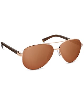 Hobie Broad Shiny Gold & Copper Gradient PC Polarized Sunglasses