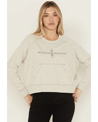 Kimes Ranch Women's Embroidered Crewneck