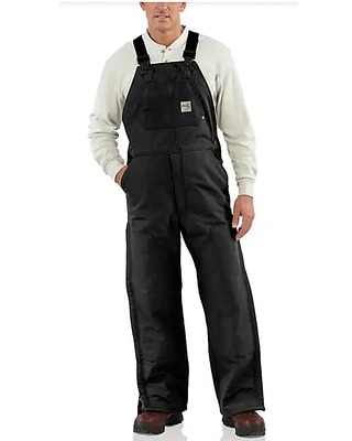 Carhartt Men's FR Duck Quilt-Lined Bib Overalls - Big & Tall