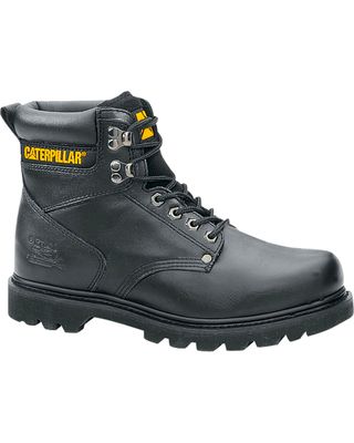 Caterpillar Men's 6" Second Shift Lace-Up Work Boots - Round Toe